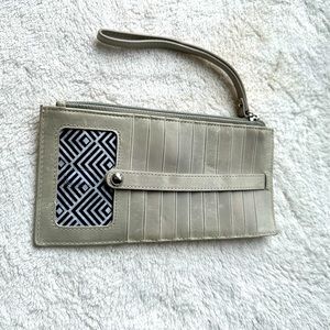 Hobo light grey card holder